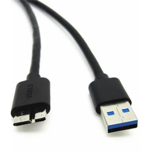 USB 3.0 Male To Micro B Male Cable TO USB 3.0 Tinned copper External Hard Drive Cable,for MacBook (Pro),PC charging Cable 1M