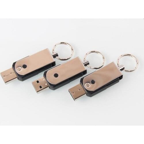 Mini Compact Keychain Tool Smart Double-sided Cigarette Lighter Creative USB Charging Windproof Lighter Gift Car Accessories