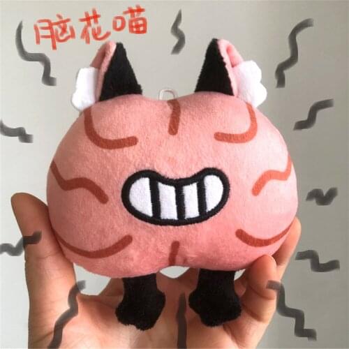Cosmile Jujutsu Kaisen Yuji Itadori Cosplay Tiger Soft Plush Cute Doll Toy Props Bag Keychain Christmas N