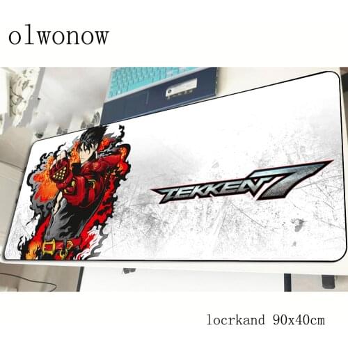 Tekken mouse pad HD print 900x400x2mm mousepads gifts gaming mousepad gamer large locrkand mouse pads keyboard pc pad