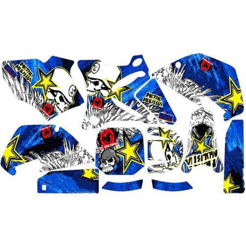 3M Decals Stickers Backgrounds Graphics for Yamaha YZ85 2002 2003 2004 2005 2006 2007 2008 2009 2010 2011 2012 2013 2014 YZ 85