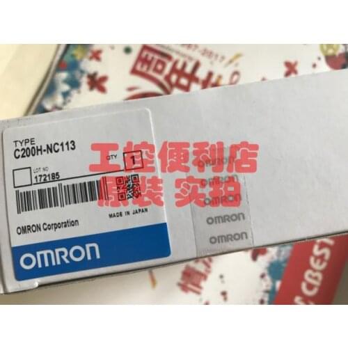 The new original C200H-NC113 PLC is guaranteed to be imported from Japan for one year