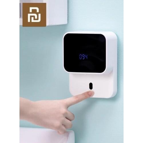 New Original Youpin LED Display Automatic Induction Foaming Hand Washer Sensor Foam Household Infrared Sensor For Homes Mall WC