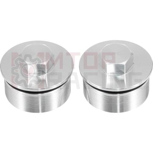 Front Fork Upper Screws Top Caps Fork Bolts For Honda NC700 2012-2017 CB400F CB-1 1987-1994 XL600 Transalp 600 51454-MM9-671