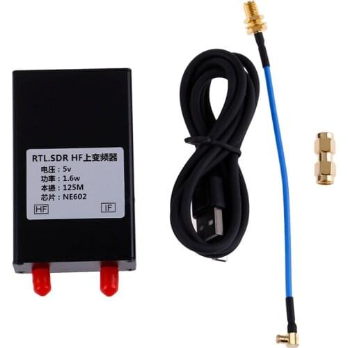 150K-30MHZ HF Upconverter For RTL2383U SDR Receiver +Aluminum Case