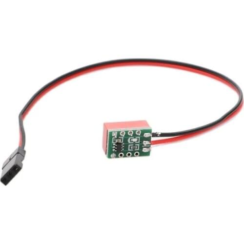 1pc Mini K3 Relay PWM Switch 1CH 2 Pole Universal Navigation Lights/Buzzer/Camera Remote Controller for RC Drone Airplane Model