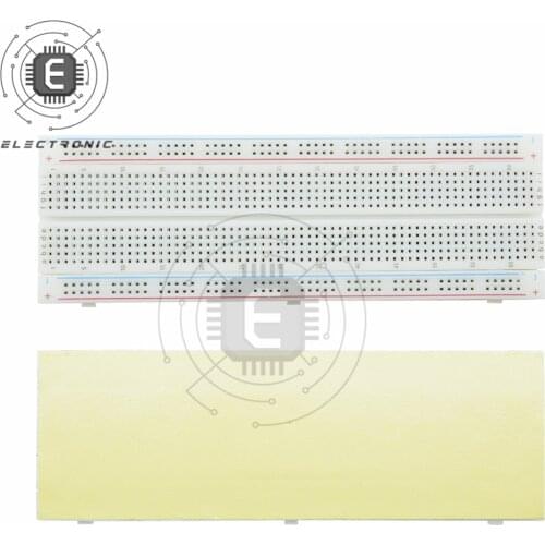 MB102 Mini Universal Solderless Breadboard 830 Contacts PCB Breadboard Bread Board For Bus Test Circuit