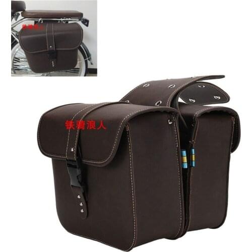Universal Motorcycle Saddlebag Waterproof Moto Bag Retor Motorbike Side Bag Bike Saddle Bag Nondestructive Installation