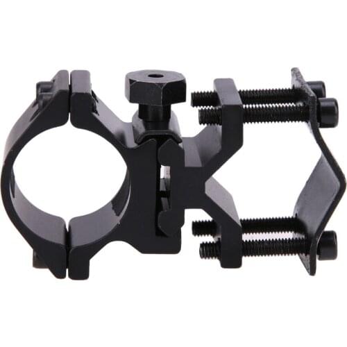 Universal Metal Rail Clip 25mm Ring 20mm Rail Gun Mount Tactical Flashlight Laser Torch Bracket For 501B C8 Hunting Flash Light