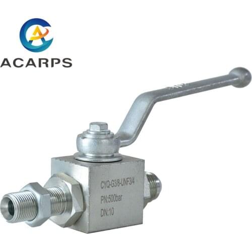 High Pressure Board Formula Ball Valve DN6-25 KHB-CB Carbon Steel Galvanized External Thread Ball Valve