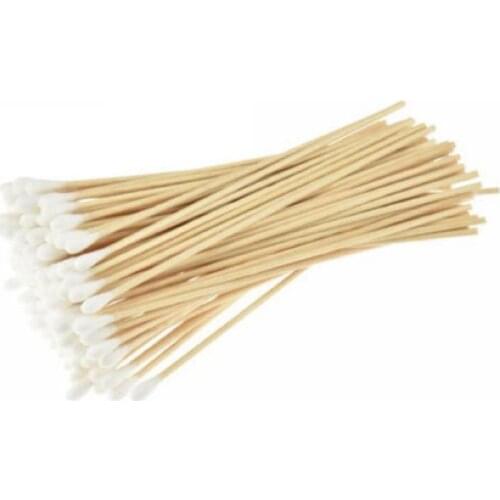 100pcs Women Makeup Cotton Swabs Cotton Buds Make Up Wood Sticks Nose Ears Cleaning Microbrush Cosmetics Health Care