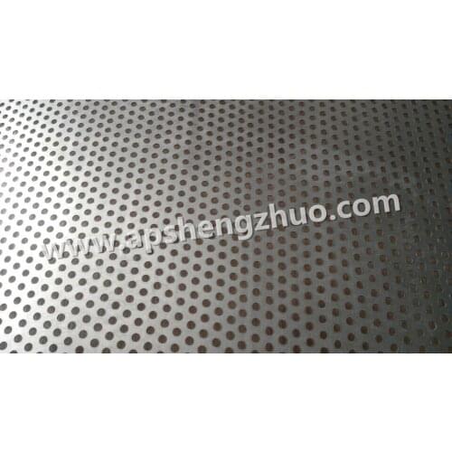 3.0mm Round Hole Punching Mesh Titanium Sheet Punching Filter Mesh Hotting Sales 500mm*1000mm