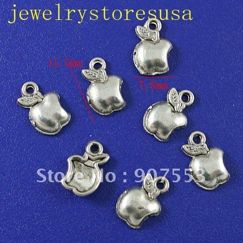 70 pcs Tibetan Silver Apple Findings H0036