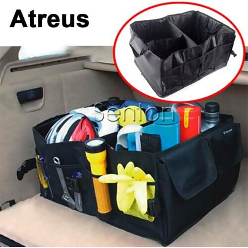 Atreus Car Styling AccessoriesFor Lada Jeep Mitsubishi ASX VW Tiguan Fiat Suzuki SX4 Nissan Qashqai Folding Car Trunk Bag Box