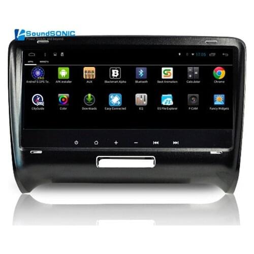 8.8Inch Full Touch Screen Android 6.0 Car DVD GPS Special for Audi TT MK2 2006-2014 with Wifi 1024*600 HD Screen