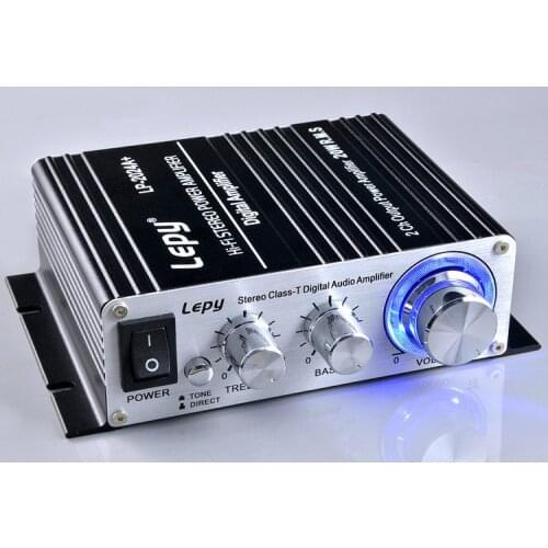 KYYSLB LP-2024A 20W * 2 Digital Hi-Fi High Power Home Amplifier 2.0 channel Car Amplifier Digital Music Player