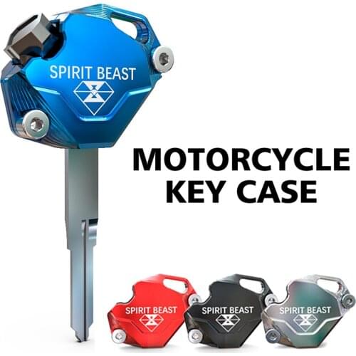 SPIRIT BEAST Motorcycle Key Cover Case Shell Scooter Accessories CNC Aluminum for SUZUKI Yamaha