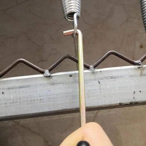Trampoline Spring Pull Tool T-hook For Outdoor Mat Trampoline Tool Handle Pull Spring Hand Hooks Jump Plastic Pad Pull Inst Y4E1