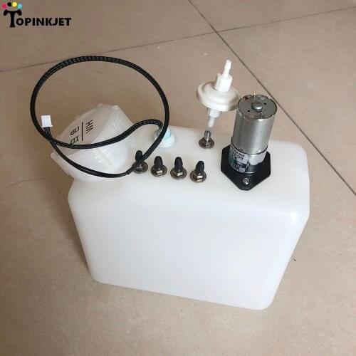 4 holes 1.5L sub tank cartridge with air filter with sensor with stirring motor bulk system adapter