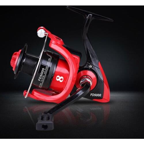 FD1000-5000 axis full metal fishing reel spinning reel super smooth CNC aluminum fishing reel spinning wheel sea pole wheel