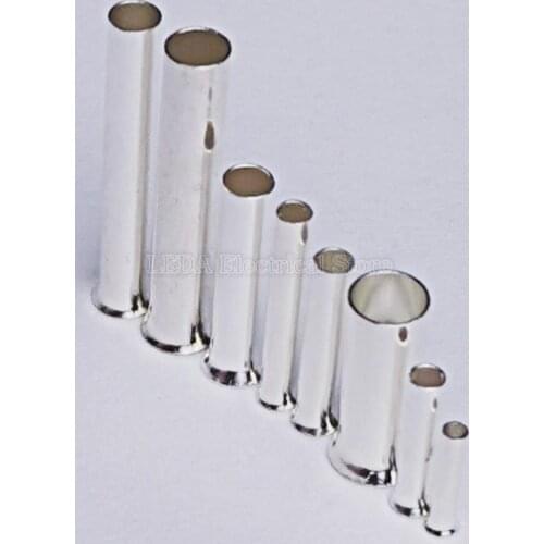 EN1006 EN1008 EN1012 EN1015 EN1507 EN1512 EN1518 Bootlace cooper Ferrules Wire Copper Crimp Insulated Cord Pin End Terminal