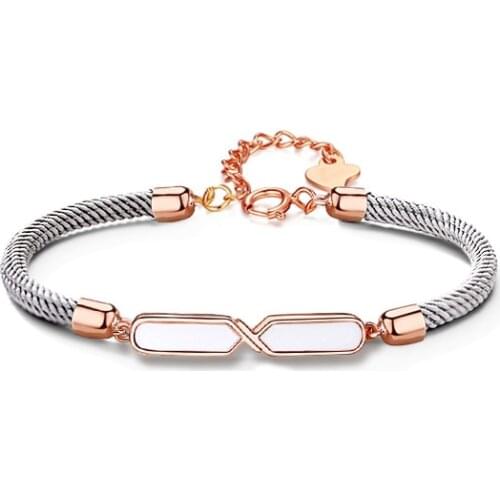 Trendy Bracelet For Women 100% Genuine 925 Sterling Silver Bracelet Jewelry Accessories Anniversary Gift For Lady Party