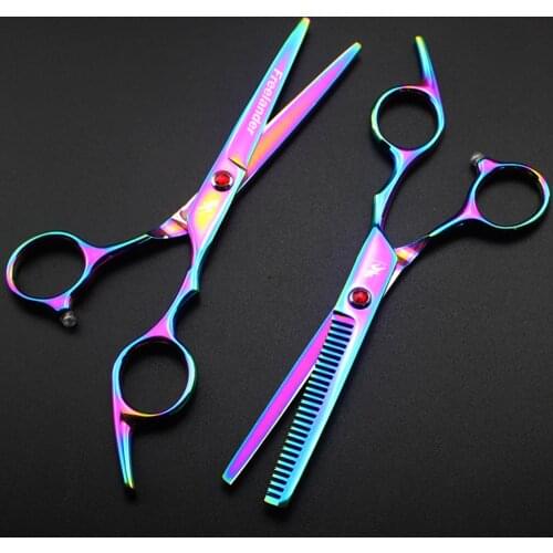 Hair Scissors 6.0 Professional Hairdressing Scissors Professional Barber Scissors Set Hair Cutting Shears Scissor Haircut