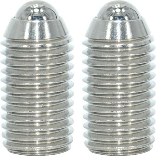 Ball Plungers Stainless Steel positioning bead Screw inner hexagon bead screw M3-M16Length 6-40mm