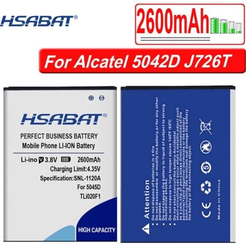 TLI020F2 TLI020F1 For Alcatel PIXI 4 5045D / Pop 2 5042D J726T J726T-so2 J728T for TCL J726T C7 7040D / TCL J720 J720T Battery