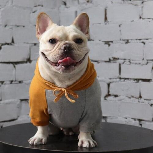 Dog Hoodie Sweatshirt French Bulldog Clothes Pug Clothing Poodle Bichon Pomeranian Schnauzer Corgi Dog Coat Outfit Dropshipping