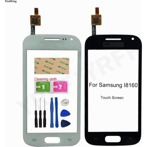 High Quality 3.8" Touch Screen For Samsung Galaxy Ace 2 GT-i8160 i8160 Touch Screen Digitizer Sensor Front Glass Lens Panel