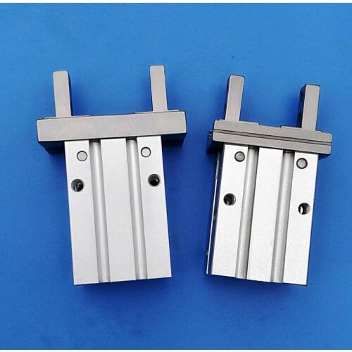 1Pcs MHZ2-25D 25MM Bore SMC Type Parallel Style Air Gripper Cylinder Pneumatic Mini Cylinder Brand New