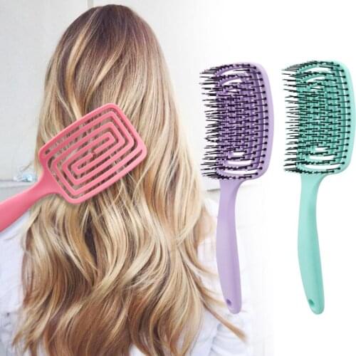 1PCs Detangle Hairbrush Women Wet Comb Hair Brush Professional Hair Massage Comb Brush for Hair Hairdresser Hairdressing Tools