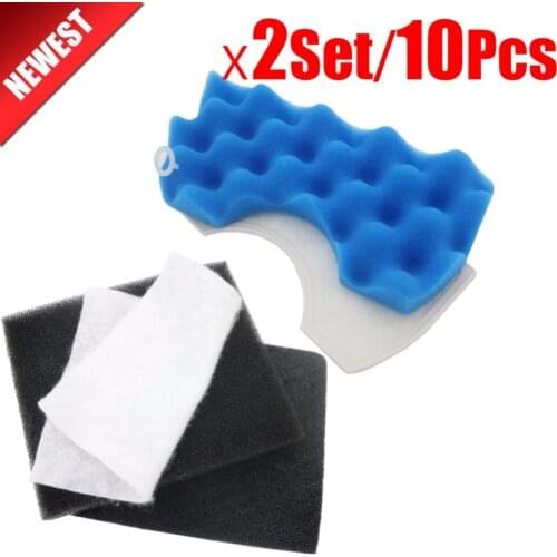 2Set/10pcs Vacuum cleaner parts dust motor filters Hepa For Samsung MICRO FILTER CLEANER DJ63-00669A SC43 - 47 SC43 SC47 ser