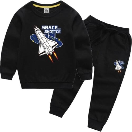 ZWF1160 New Spring Autumn Fashion Clothes Kid Boys Girls T Shirt Pants 2Pcs/sets Children Clothing Toddler Cotton Sportswear