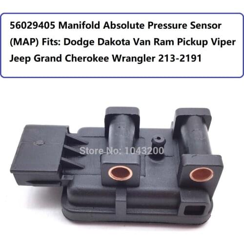 56029405 Manifold Absolute Pressure Sensor (MAP) Fits Dodge Dakota Van Ram Pickup Viper Jeep Grand Cherokee Wrangler 213-2191