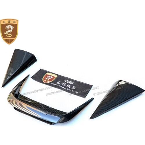 Carbon Fiber Accessories For Ferrari F12 Hood Cover Air Vent Carbon Parts Decoration For F12 Carbon Engine Hood Car Styling