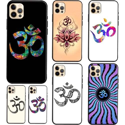 OM Yoga GOA Zen Symbol Soft TPU Case For iPhone 12 Mini 11 Pro Max 6S 7 8 Plus X XR XS Max SE 2020 Case Cover