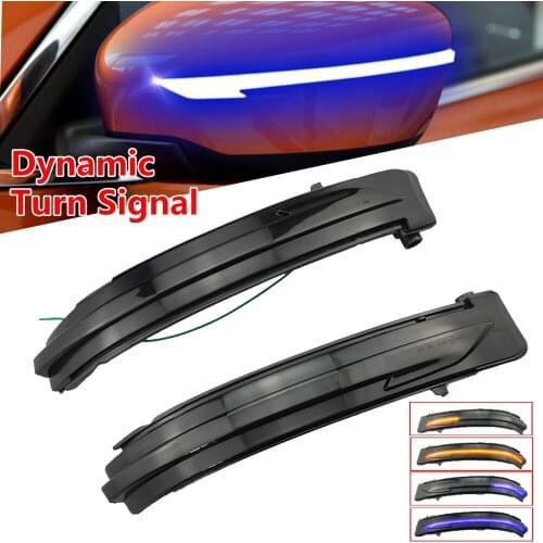 For Nissan X-Trail T32 Rogue Qashqai J11 Murano Z52 Navara Pathfinder Dynamic Blinker Turn Signal LED Mirror Light Arrow flasher