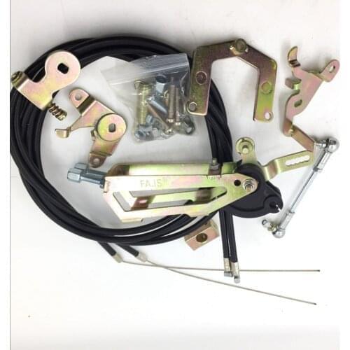 SherryBerg fajs dcoe carb linkage 38 40 45 48 50 55 Dcoe Carburettor Gas Rod Linkage Double Throttle Cable for EMPI WEBER SOLEX