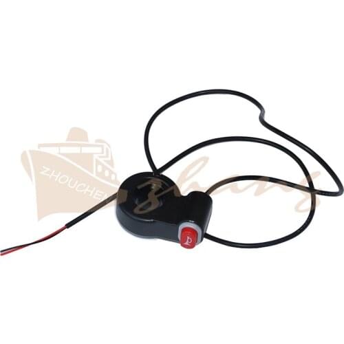 Electric bicycle horn switch button motorcycle scooter plastic horn signal switch button bicycle accessories