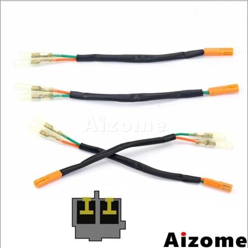 Motorcycle Rear Turn Signals Adapters Wiring Harness Connectors For Honda CBR600RR CBR1000RR CB650F CB500F CB500X CBR500R