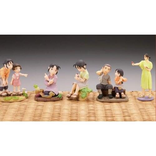 Pvc figure model toy In the corner of the world 5pcs/set