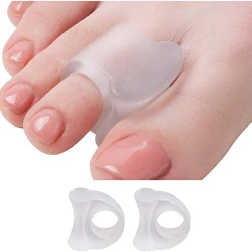 2pcs Toe Separator Insoles Ring Separation Hallux Valgus Correction Pad Foot Care Orthopedic Foot Toe Hallux Valgus Correct