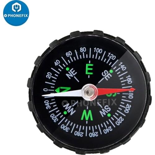 Ball Keychain Liquid Filled Compass Hiking Aluminum Wild Survival Professional Mini Compass Navigation Tool Outdoor Accessories