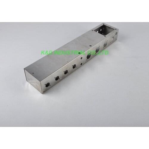 1pc 5E8 BandMaster Chrome Plated Stainless Steel Chassis Fr Guitar Amplifier Parts Socket