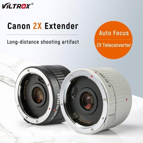 Viltrox C-AF 2XII Teleconverter Extender Auto Focus Mount Lens 2.0X Extender Telephoto Converter for Canon EOS EF lens 7DII 5DIV