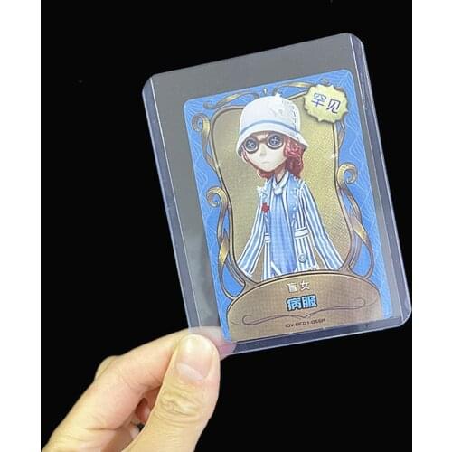 35PT Top Loader 3X4" Board Game Cards Outer Protector Gaming Trading Card Holder Sleeves for Football Basketball Sports Card 1Pc