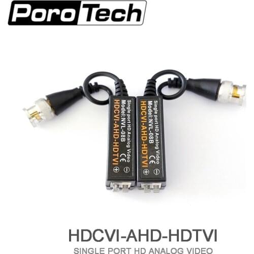 08B 10pairs/20pcs CVI TVI AHD Video Balun support 720P 1080P camera CCTV BNC Video Balun to UTP Transceiver Connector