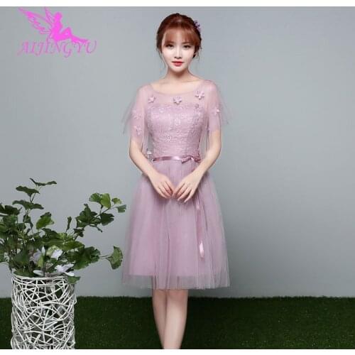 AIJINGYU 2021 2020 girl sexy womens gown prom dress plus size bridesmaid dress BN297